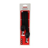 Simson karabijnhaakbinder 71cm zwart