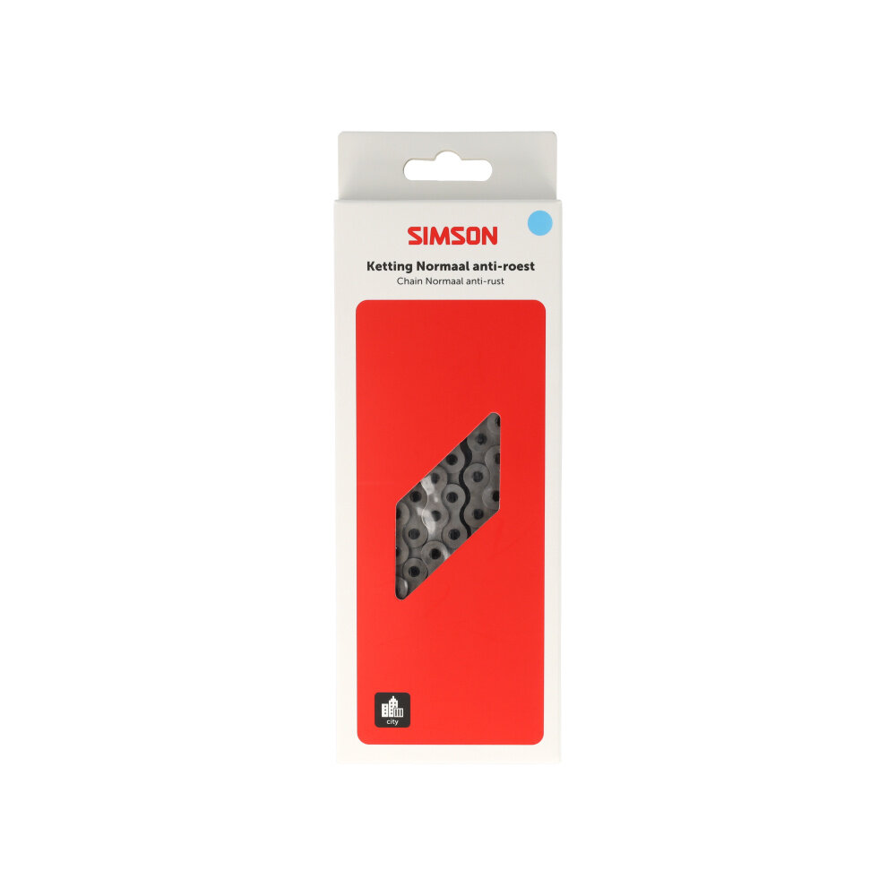 Simson ketting Anti-roest 1/2x1/8 Simson ketting Anti-roest 1/2x1/8
