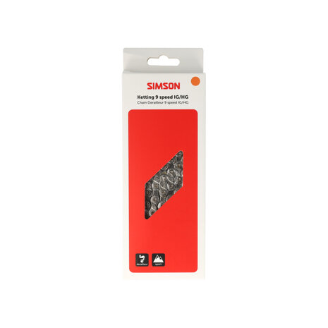 Simson ketting Derailleur 9v IG/EXA Simson ketting Derailleur 9v IG/EXA