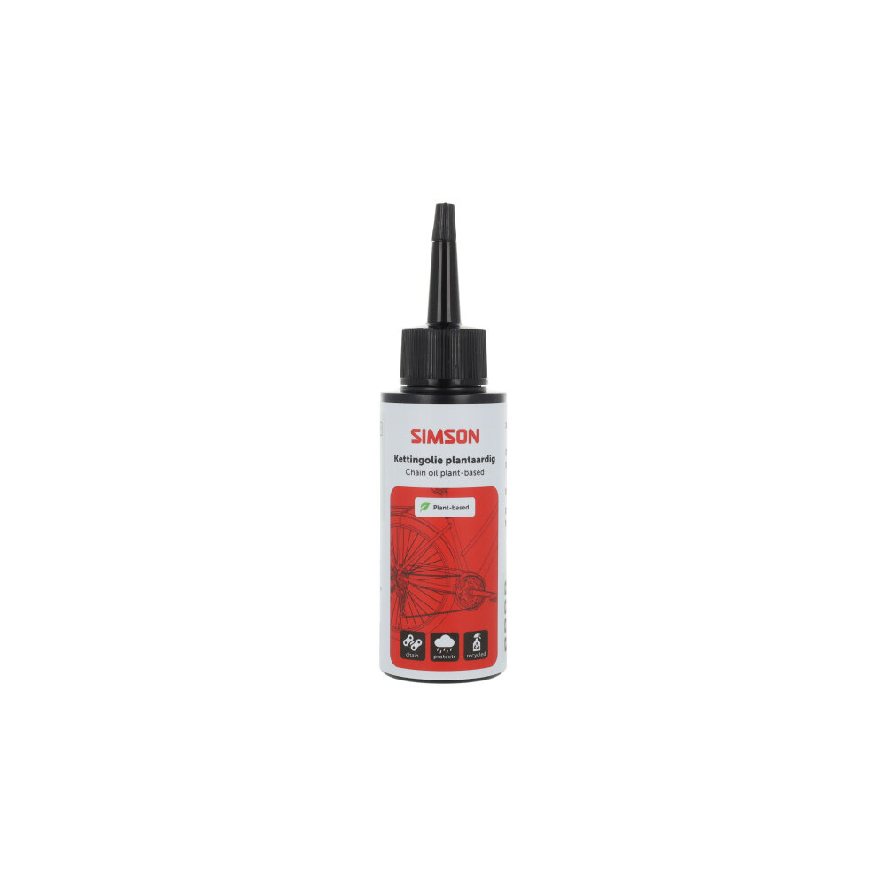 Simson kettingolie plantaardig 100ml Simson kettingolie plantaardig 100ml