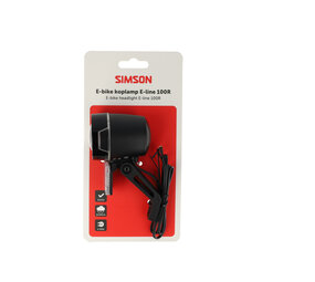 Simson koplamp Aurora E-line 100R
