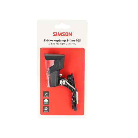 Simson koplamp Aurora E-line 40S Simson koplamp Aurora E-line 40S