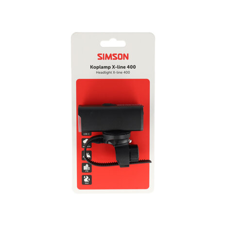 Simson koplamp Aurora X-line 400 Simson koplamp Aurora X-line 400