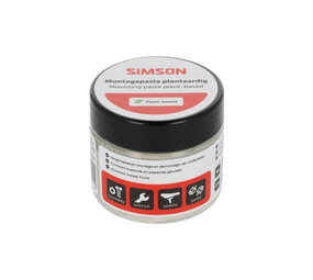 Simson montagepasta plantaardig 50ml Simson montagepasta plantaardig 50ml