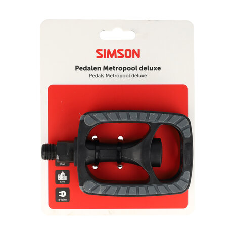 Simson pedalen Metropool deLuxe Simson pedalen Metropool deLuxe