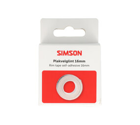 Simson plakvelglint 16mm Simson plakvelglint 16mm