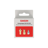 Simson pompnippel assortiment 3-delig