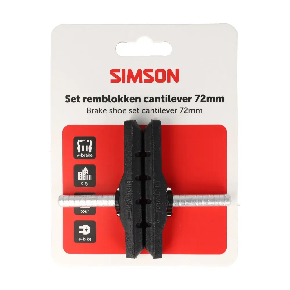 Simson remblok Cantilever 72mm Simson remblok Cantilever 72mm
