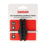Simson remblok Cantilever 72mm