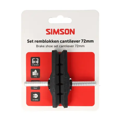 Simson remblok Cantilever 72mm Simson remblok Cantilever 72mm