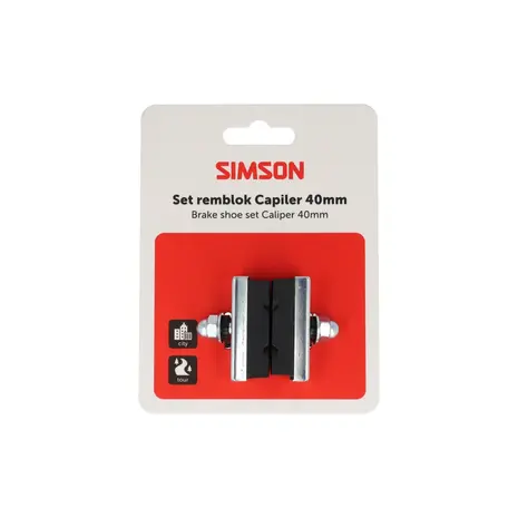 Simson remblok knijprem capiler 40mm Simson remblok knijprem capiler 40mm