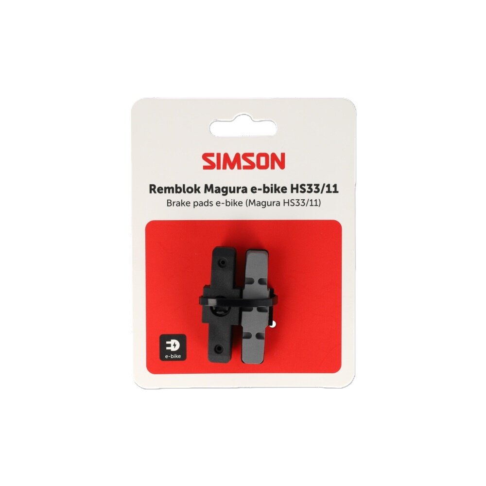 Simson remblok Magura HS11/33 velgrem E-bike Simson remblok Magura HS11/33 velgrem E-bike
