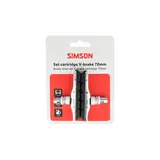 Simson remblok V-brake cartridge 72mm