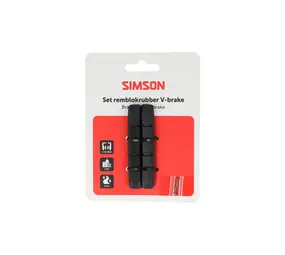 Simson remblokrubber V-brake Simson remblokrubber V-brake