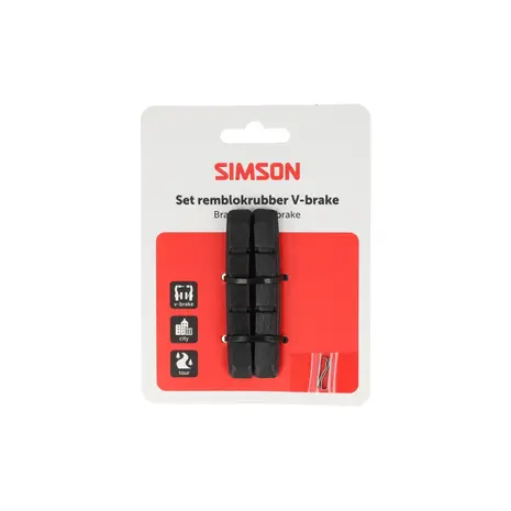 Simson remblokrubber V-brake Simson remblokrubber V-brake