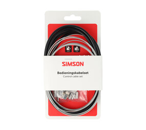 Simson remkabel Nexus RVS met stelbout + inbus zwart Simson remkabel Nexus RVS met stelbout + inbus zwart