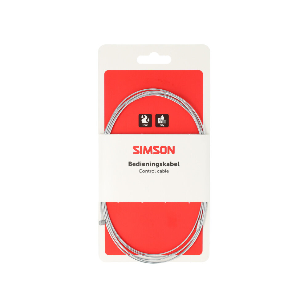 Simson schakel binnenkabel SA 2 nippels Simson schakel binnenkabel SA 2 nippels