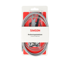 Simson schakel kabel Nexus rvs grijs
