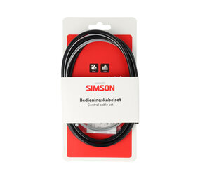 Simson schakel kabel uni SA / Gazelle zwart Simson schakel kabel uni SA / Gazelle zwart