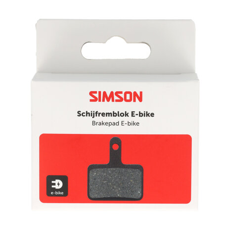 Simson schijfremblok E-bike Shimano/Tektro Simson schijfremblok E-bike Shimano/Tektro