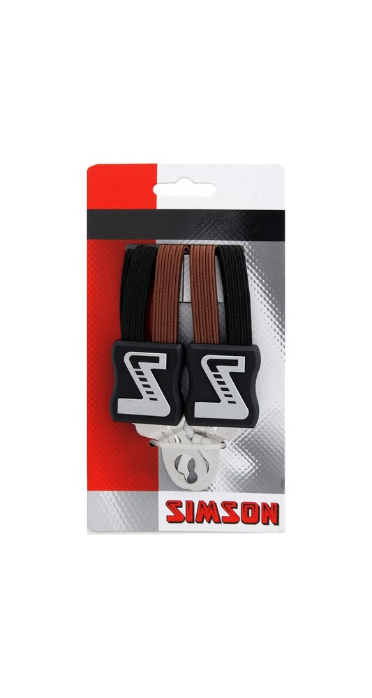 Simson snelbinder strong zwart/bruin Simson snelbinder strong zwart/bruin