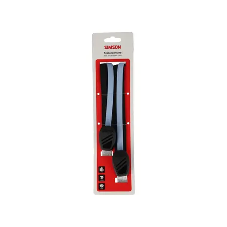 Simson triobinder 24 inch zwart/blauw Simson triobinder 24 inch zwart/blauw