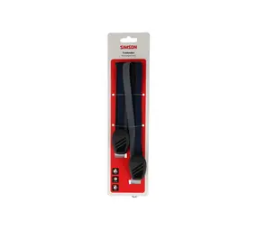 Simson triobinder 60cm zwart/blauw/antraciet Simson triobinder 60cm zwart/blauw/antraciet