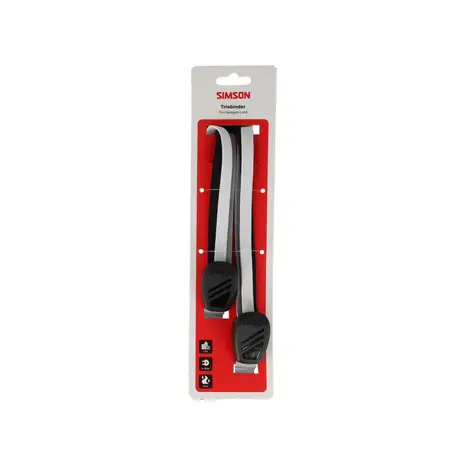 Simson triobinder 60cm zwart/wit/grijs Simson triobinder 60cm zwart/wit/grijs