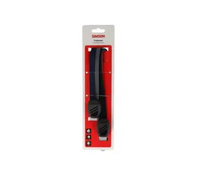 Simson triobinder 71cm zwart/blauw/antraciet