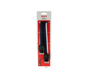 Simson triobinder 71cm zwart/blauw/wit