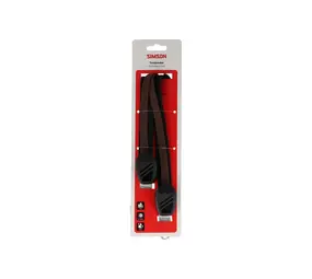 Simson triobinder 71cm zwart/bruin Simson triobinder 71cm zwart/bruin