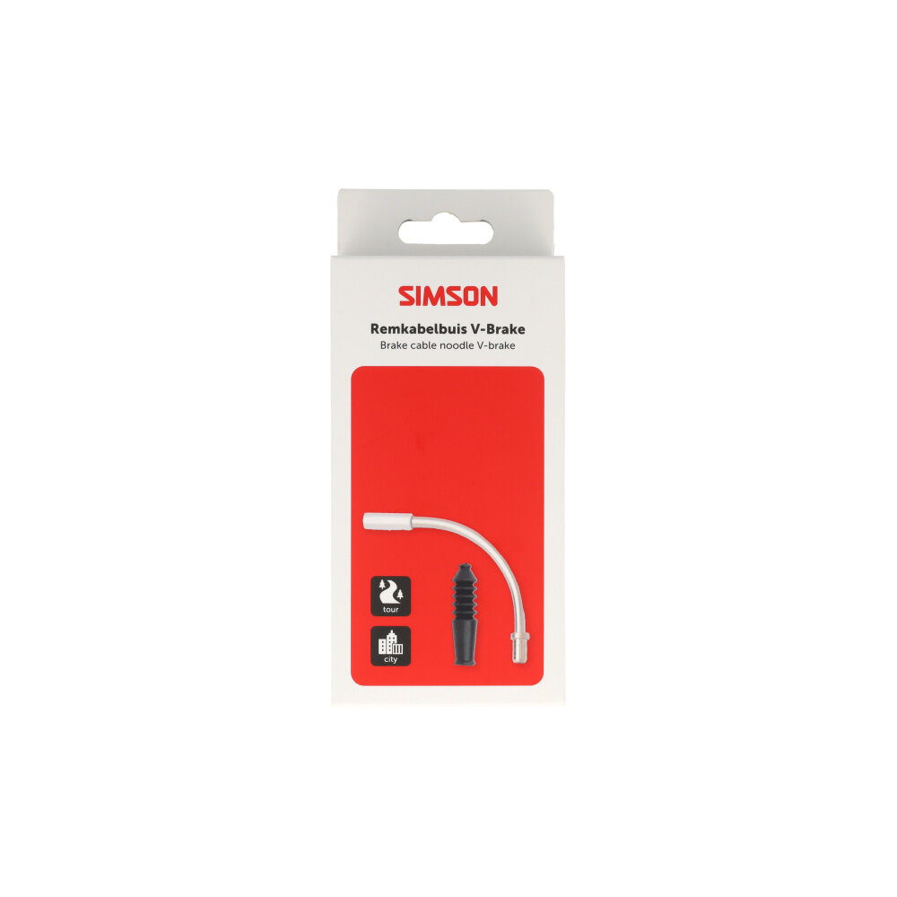 Simson V-brake kabelbocht 90 graden Simson V-brake kabelbocht 90 graden
