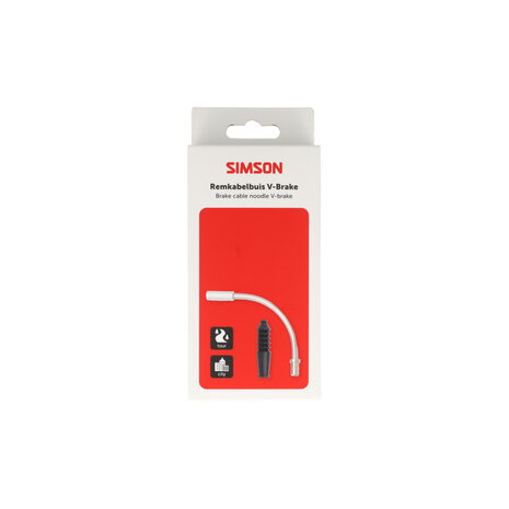Simson V-brake kabelbocht 90 graden Simson V-brake kabelbocht 90 graden