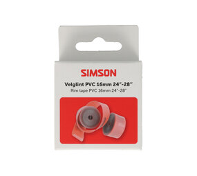 Simson velglint 24/28 inch 16mm pvc strong