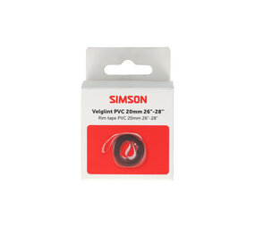 Simson velglint 24/28 inch 20mm pvc strong