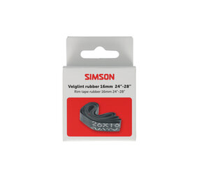 Simson velglint 24/28 rubber 16mm Simson velglint 24/28 rubber 16mm