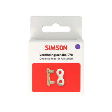 Simson verbindingsschakel 7/8v 3/32 Simson verbindingsschakel 7/8v 3/32