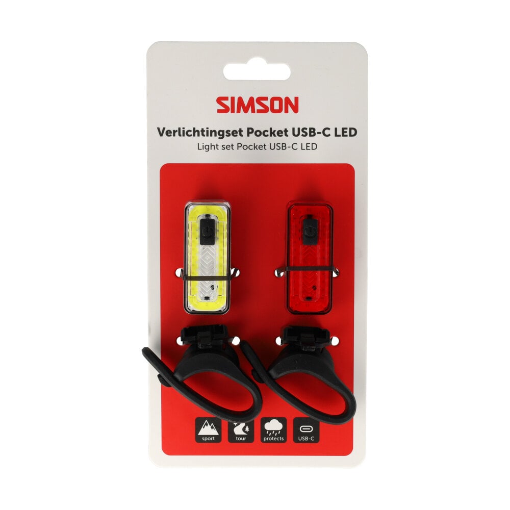 Simson verlichtingsset Aurora Pocket Simson verlichtingsset Aurora Pocket
