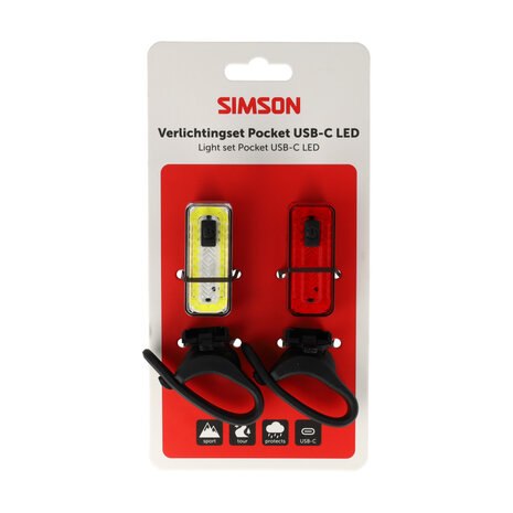 Simson verlichtingsset Aurora Pocket Simson verlichtingsset Aurora Pocket