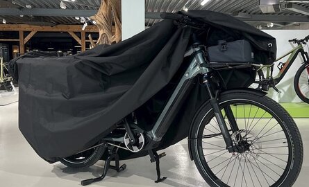 Je cargobike beschermen tegen de regen?