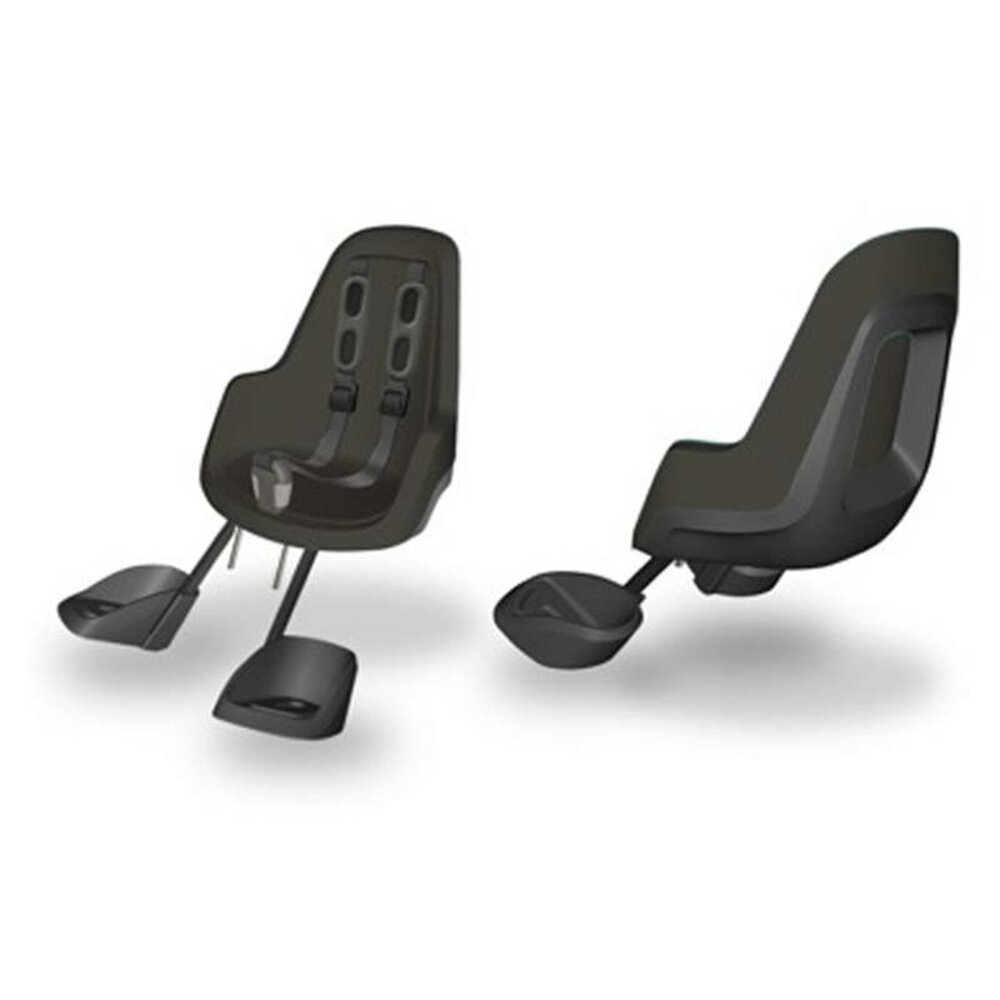 Bobike Mini One Urban Black Voorstoeltje met Ahead Montageblok