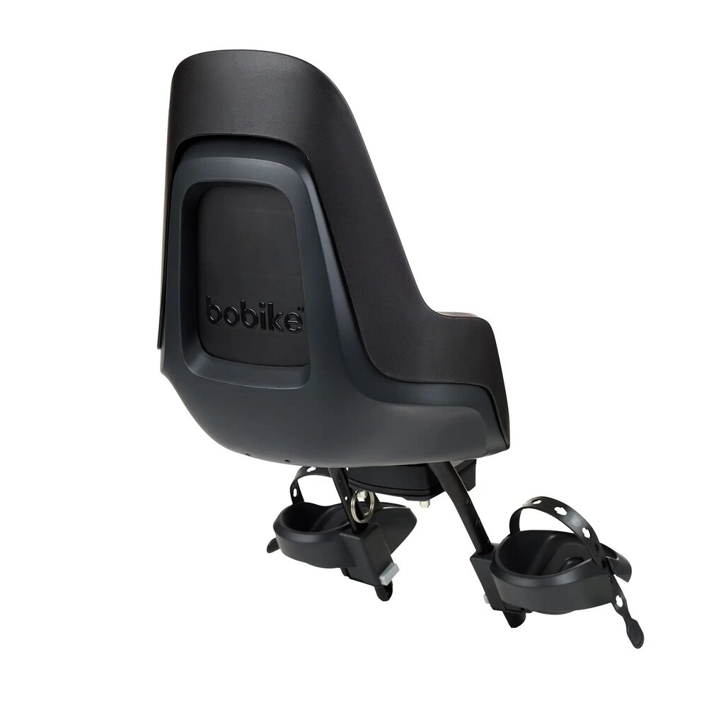 Bobike Mini One Urban Black Voorstoeltje met Ahead Montageblok