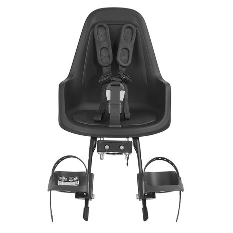 Bobike Mini One Urban Black Voorstoeltje plus Windscherm Bobike Mini One Urban Black Voorstoeltje plus Windscherm
