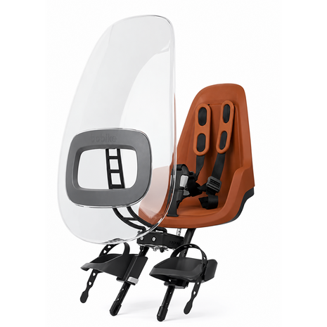 Bobike Mini One Chocolate Brown Voorstoeltje plus Windscherm Bobike Mini One Chocolate Brown Voorstoeltje plus Windscherm