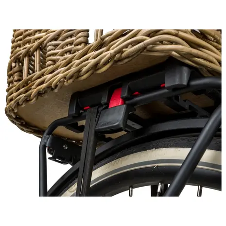 Fast Rider Hondenfietsmand Jale Rotan 57 Liter KLICKfix UniKlip Naturel