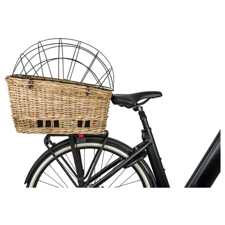 Fast Rider Hondenfietsmand Jale Rotan 57 Liter KLICKfix UniKlip Naturel