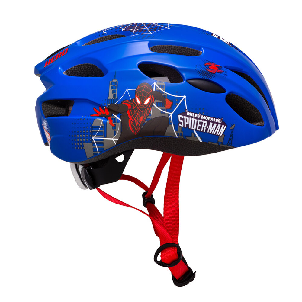 Seven Polska Kinder Fietshelm Kinderhelm Spider-Man In-Mold S 48-52 cm Seven Polska Kinder Fietshelm Kinderhelm Spider-Man In-Mold S 48-52 cm
