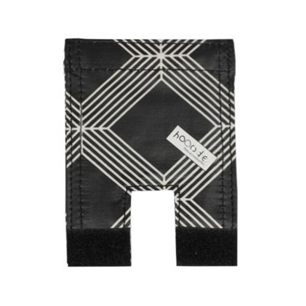 Rieten Fietsmand L Black Diamonds grijs