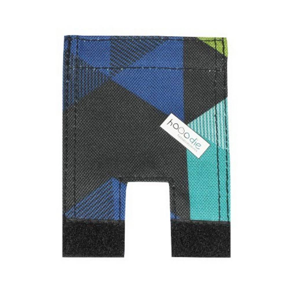 Rieten Fietsmand L Colored Triangles grijs