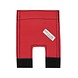 Wicked Rieten Fietsmand M Bright Red Solid grijs Wicked Rieten Fietsmand M Bright Red Solid grijs
